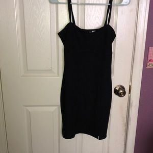 H&M BLACK MINI DRESS